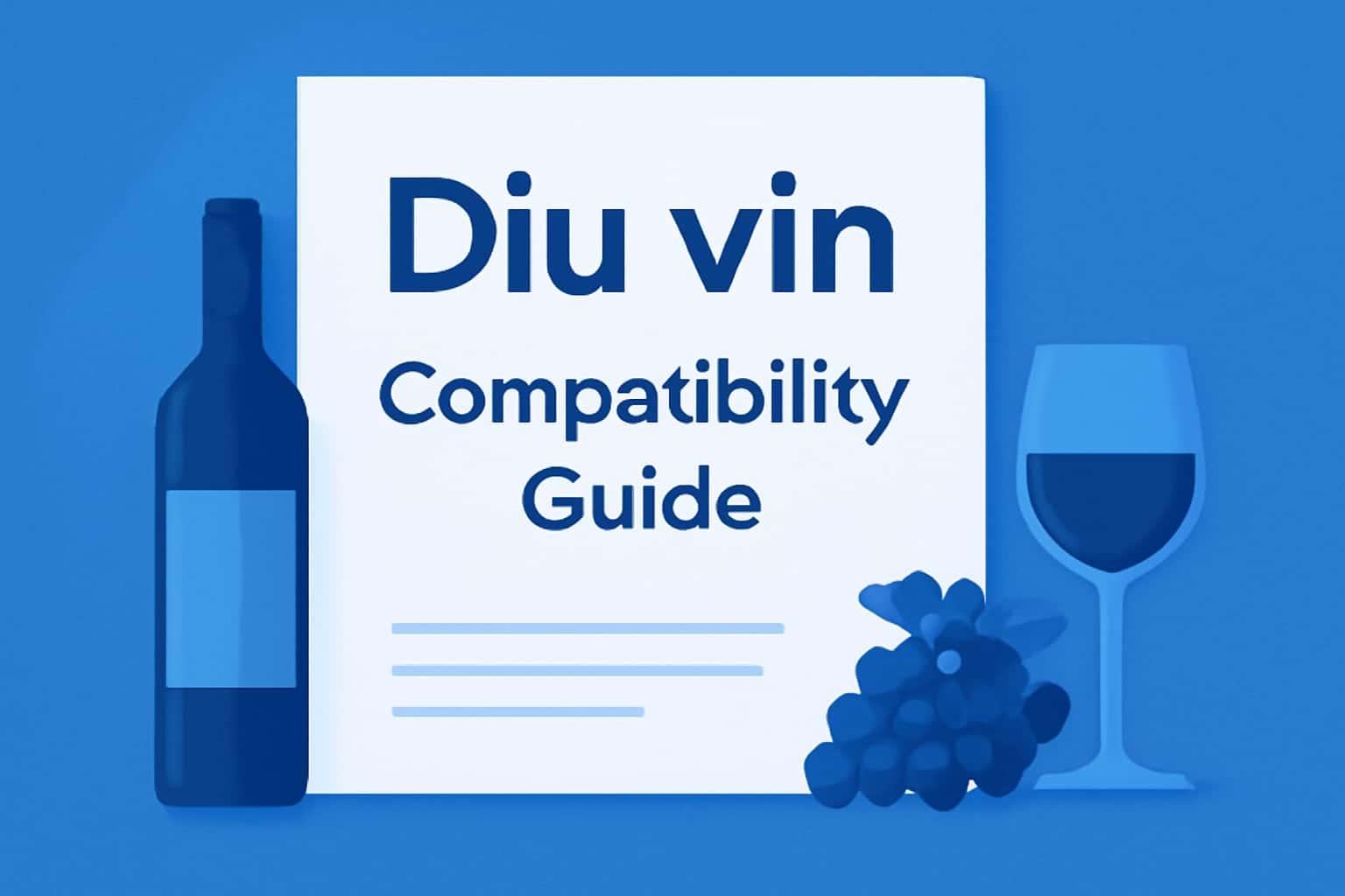 Visual representation of Diu vin Compatibility Guide.