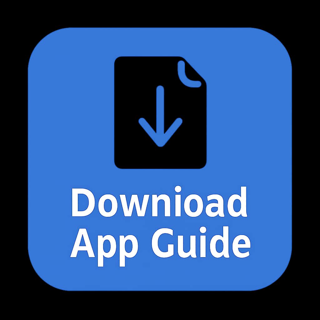 Icon symbolizing Download Diu vin App Guide.