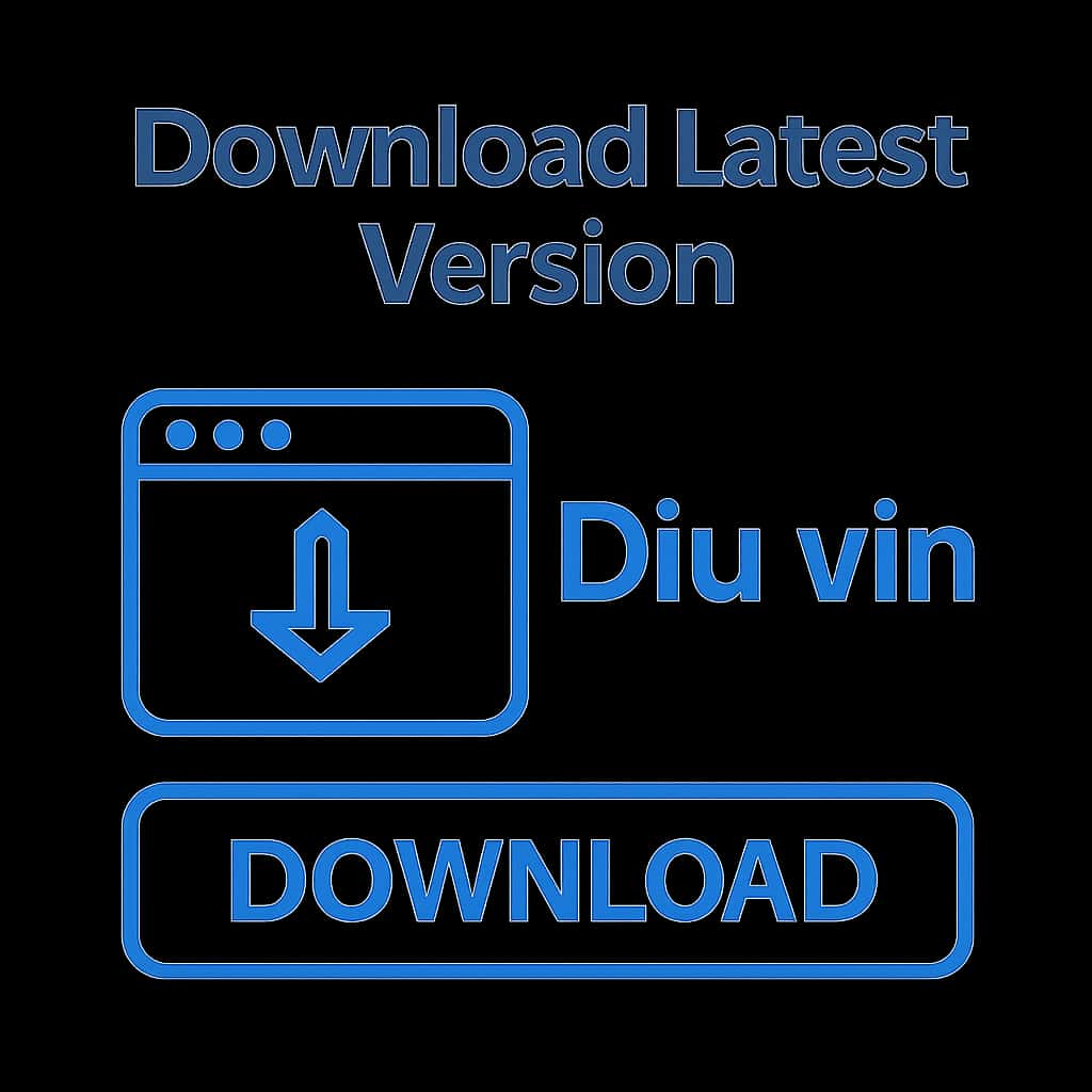 Informative diagram on downloading Diu vin.