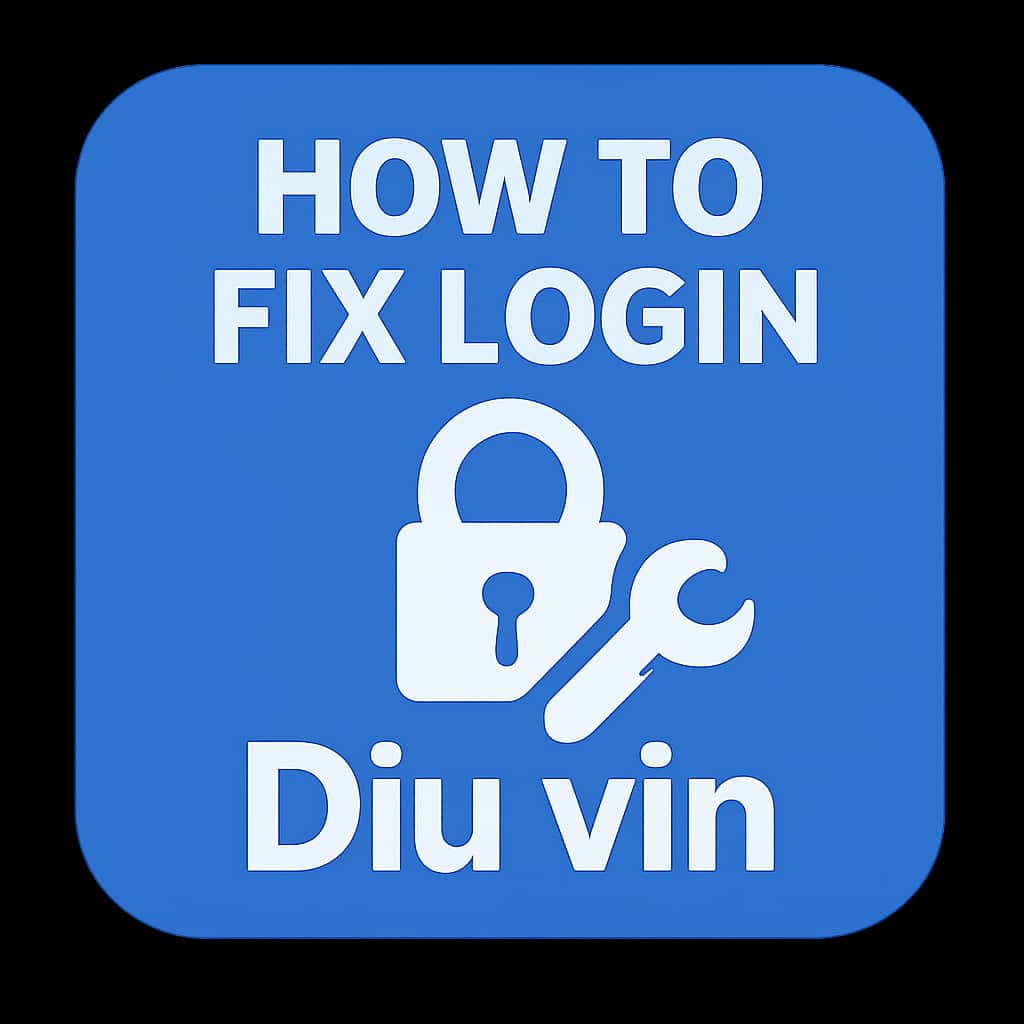 Icon representing help guide for Diu vin login.