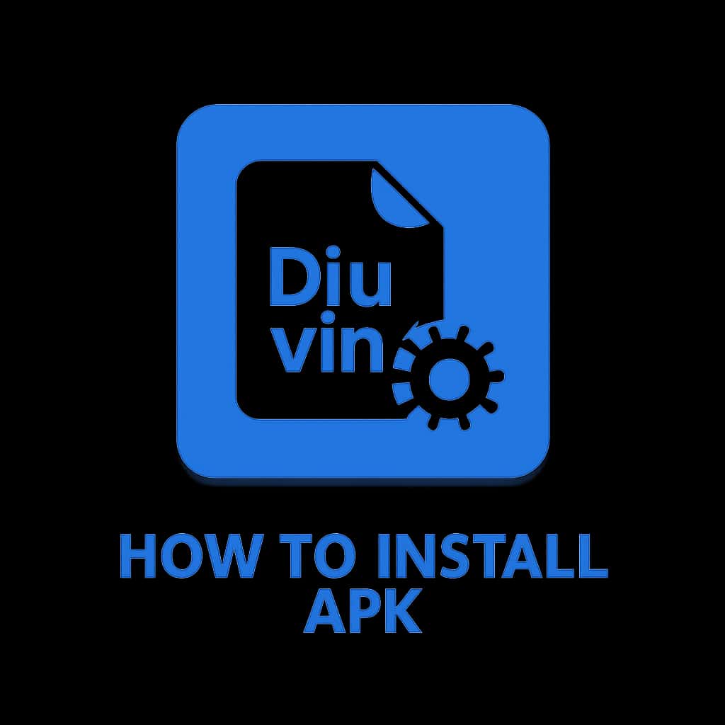 Minimal icon for Diu vin APK installation guide