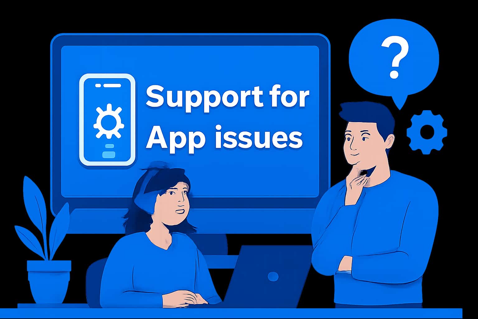 Informational graphic on Diu vin app issues.