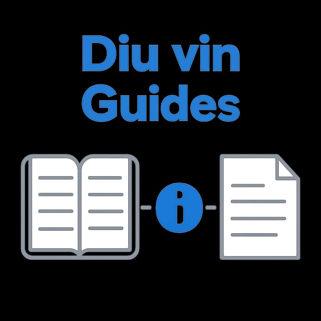 Illustration for Diu vin Guides section.